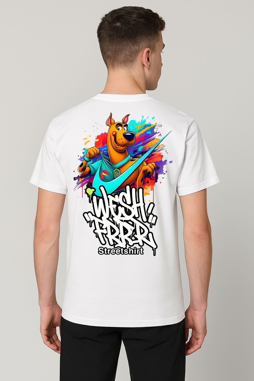 T-shirt Wesh FRRR Streetshirt - Scoubidoo