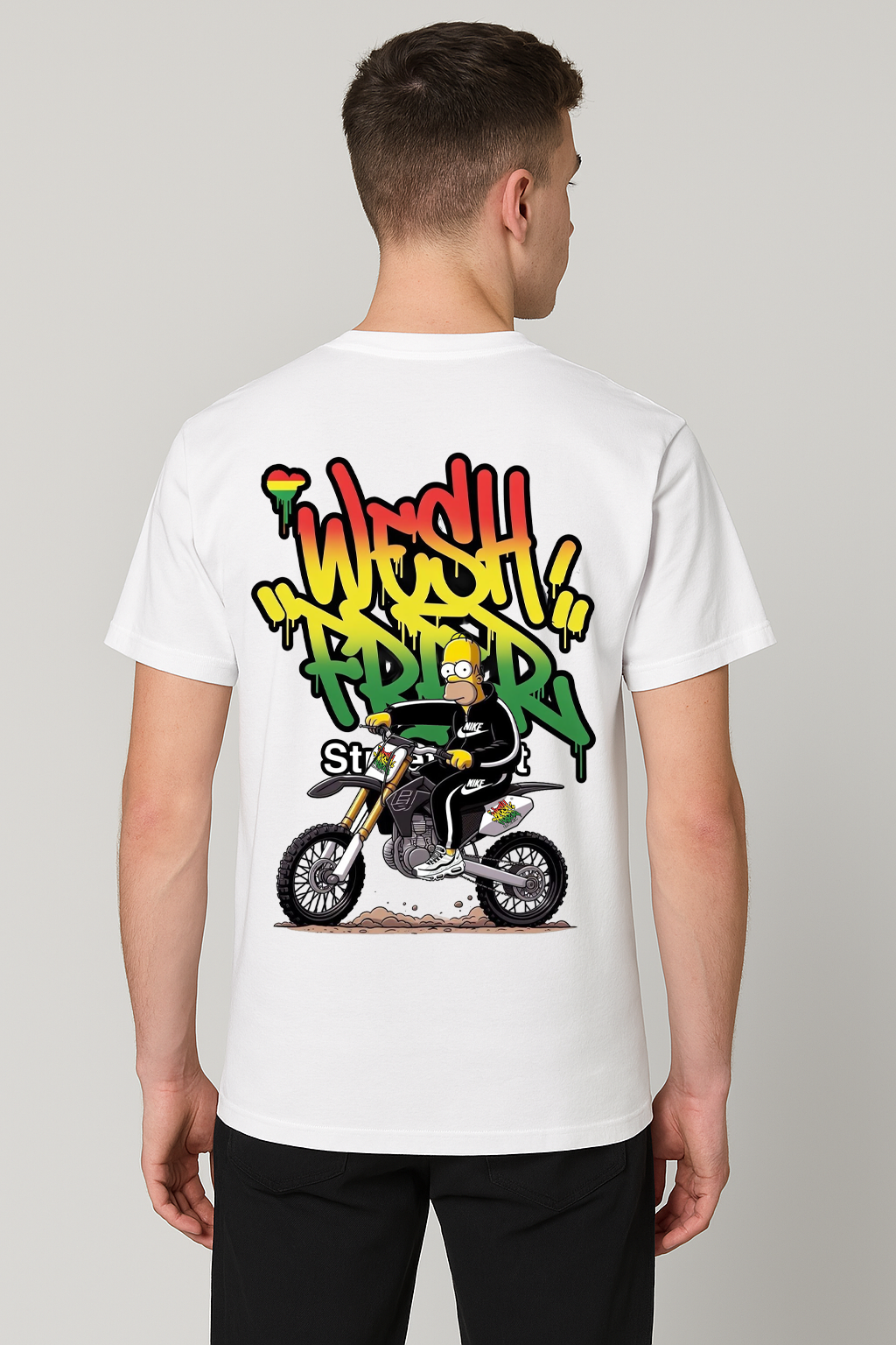 T-Shirt Wesh FRRR Streetwear